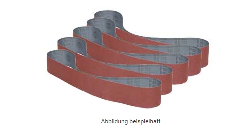 Gewebeschleifbandset 2260 x 50 mm, 10-teilig von holzkraft