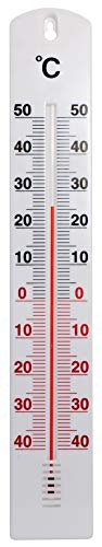 Umgebungsthermometer 40cm weiss von horizont