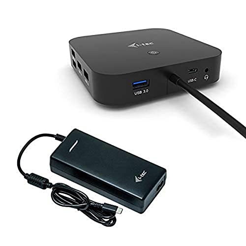 i-tec USB-C Dockingstation 2x4K mit 100W Stromversorgung - 2X DisplayPort 1x USB-C 3X USB 3.0 2X USB 2.0 1x GLAN 1x Audio/Mik von i-tec