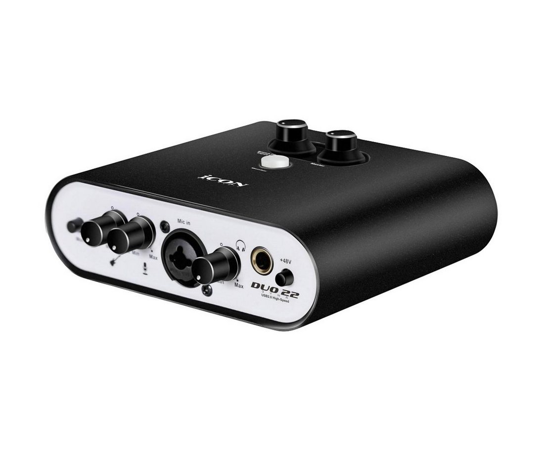 iCON Pro Audio Duo22 Dyna USB-Audio-Interface Digitales Aufnahmegerät von iCON Pro Audio