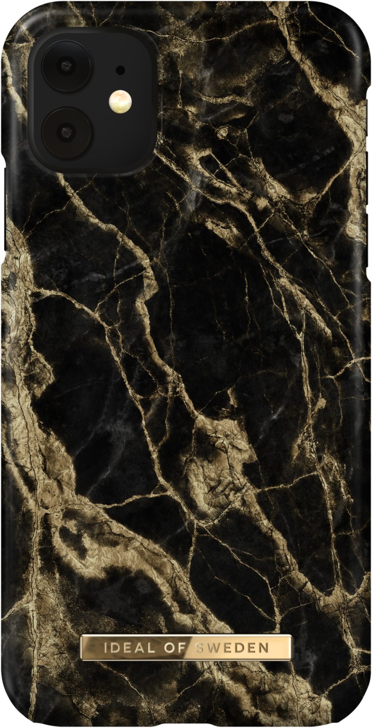 Fashion Case für iPhone 11 golden smoke marble von iDeal of Sweden