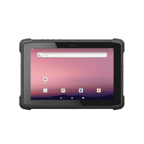 iEdge T10A Outdoor Rugged Tablet 10.1 Zoll - Android 12, 700 Nits, 8000mAh Akku, 8+128GB, Wasserdicht Tablet PC 4G LTE/5G WiFi/GPS, Schwarz von iEdge