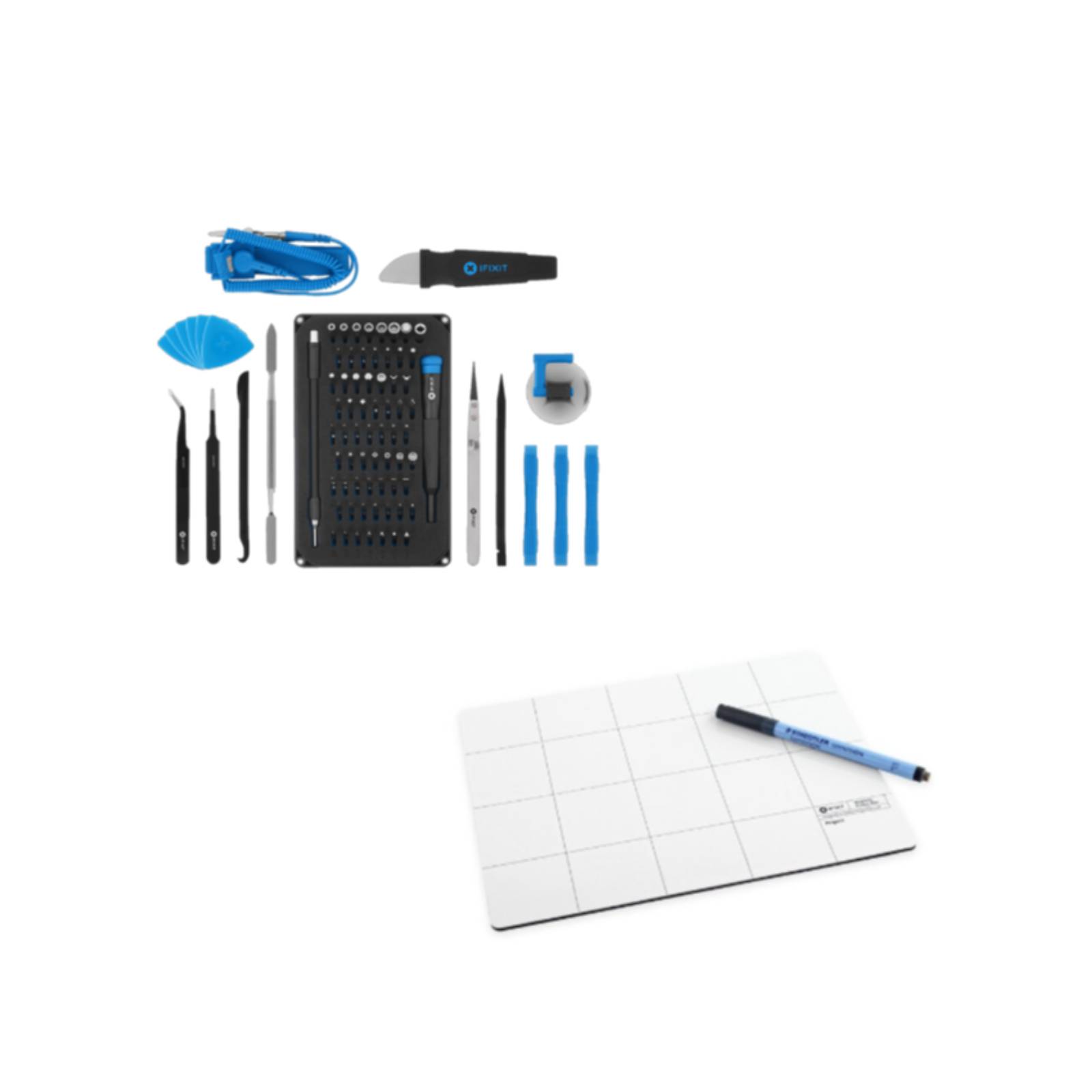 iFixit - 1x Pro Tech Toolkit - 1x Pro Magnetic Project Mat - Bundle von iFixit