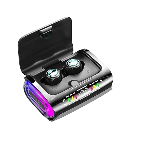 iFutniew DX01 TWS Bluetooth 5.3 Stereo-Kopfhörer, 8D, Surround-Sound, digitales Display, LED, Touch-Steuerung, Sport-Kopfhörer mit Mikrofon von iFutniew