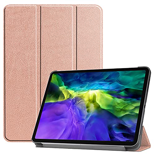 iMoshion Bookcase kompatibel mit iPad Pro 11 (2020), iPad Pro 11 (2018) - Rosegold von iMoshion