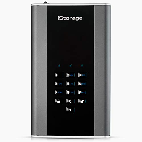 iStorage diskAshur DT2 256-bit 16TB FIPS von iStorage