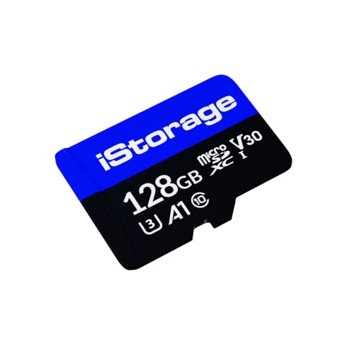 iStorage microSD Card 128GB, Encrypt Data stored on iStorage microSD Cards Using datAshur SD USB Flash Drive, Compatible with datAshur SD Drives only von iStorage