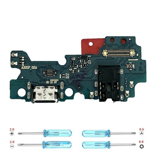 iYAiYO Docking-Anschluss für Samsung A32 4G SM-A325F, SM-A325F/DS, SM-A325M, SM-A325N Ladebuchse Ersatz mit Installationswerkzeug von iYAiYO