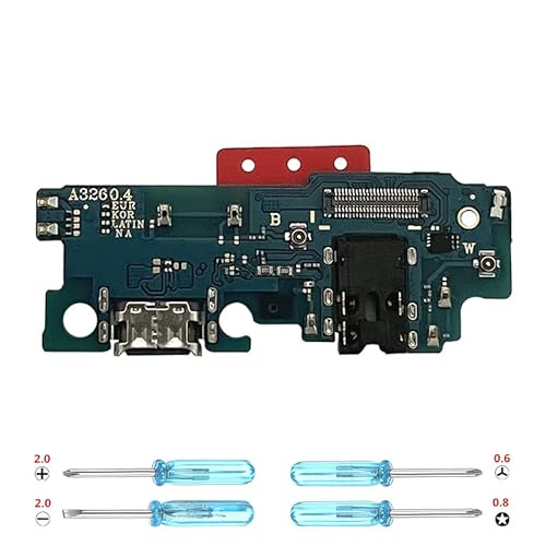 iYAiYO Dockingstecker für Samsung A32 5G SM-A326B, SM-A326B/DS, SM-A326BR/DS, SM-A326BR, SM-A326U, SM-A326W, SM-A326U1 Ladebuchse Ersatz inkl. Werkzeug von Innen Installation von iYAiYO