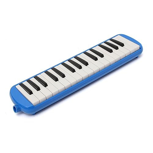 ibasenice 32 Melodie Blockflöteninstrument Musical Mundharmonika c Musik Bausatz Klarinette Tasche Maultrommel Mundharmonikas Für Erwachsene Tambourin Xylophon Mundharmonikahalter Blue von ibasenice