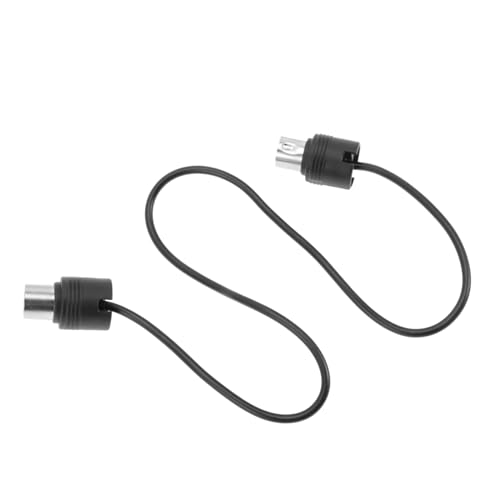 ibasenice Midi-kabel Rtockboard 5-poliges Kabel Usb-tastatur Midikabel 6ft Aux Tastaturschalter Umpolungswandlerkabel Winkelkabel Kabeltastatur Bnc-kabel Verbindungskabel Black Kunststoff von ibasenice