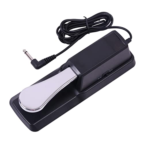 ibasenice Tastatur Fußpedal Tastaturpedal Sustain-pedal Für Keyboard Black von ibasenice