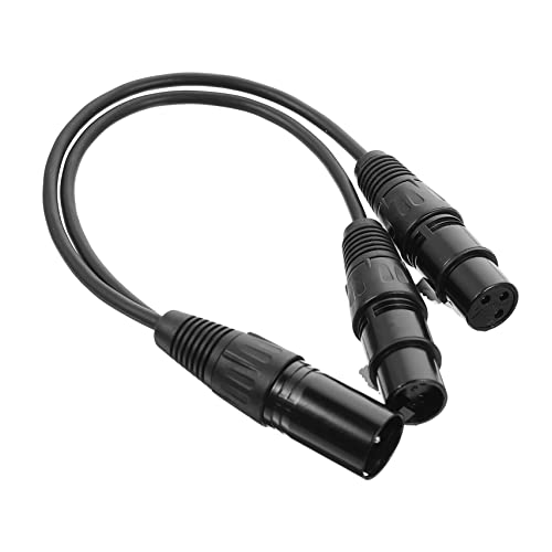 ibasenice XLR-Audiokabel Anschlusskabel für Performance-Mikrofone Mikrofon-Audio-Adapterkabel Mikrofonkabel eimischer Lautsprecheradapter Mikrofon verwenden Kabel Mikrofon-Anschlusskabel PVC von ibasenice