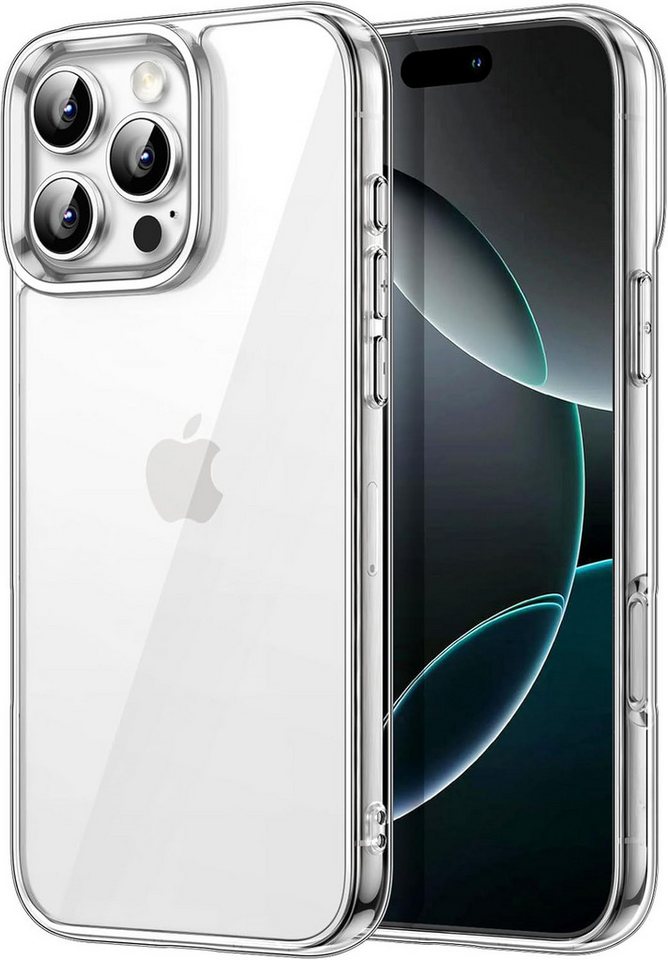 ibettertec Handyhülle Hülle für iPhone 16 Pro Max 6,9 Zoll,Nie Vergilbung Stoßfest, Kratzfeste Schutzhülle Transparent Case Dünne Handyhülle -Durchsichtig von ibettertec