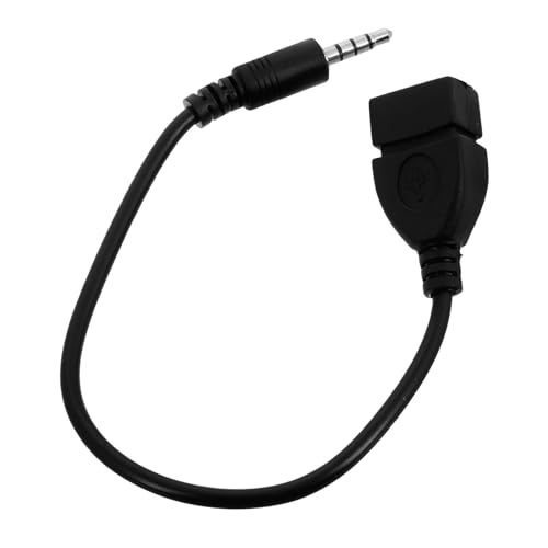 ifundom USB Auf 35 Mm Adapter Konvertierung Leitungskabel Stecker Musik Autoradio Stecker Auf USB Buchse Konverter von ifundom