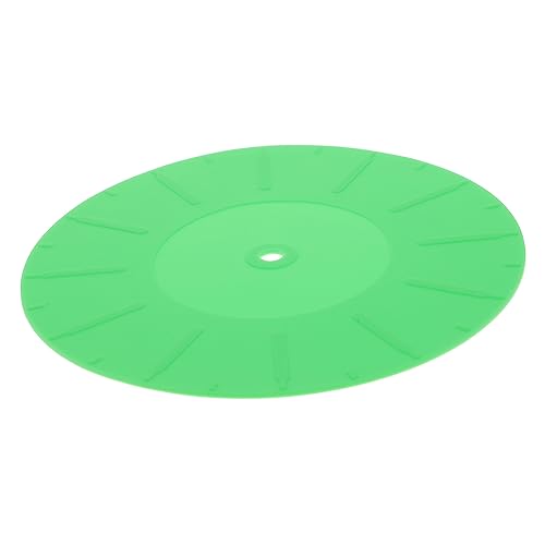 ifundom Vinyl Recorder Matte Antistatische Slipmat Aus Silikon Für Plattenspieler Rutschfest Und Weich Optimiert Für Verbesserte Klangqualität Kompatibel Mit Allen Turntables von ifundom