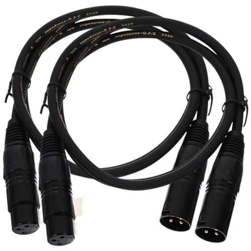 ifundom XLR Zu XLR Kabel 5m Mikrofonkabel Mit 3 Poligem Stecker Symmetrisches Audiokabel Für Mikrofone Lautsprecher Und HiFi Systeme von ifundom