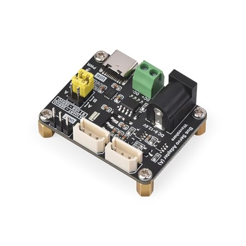 Bus Servo Adapter (A) - Compatible with ST/SC Series Serial Bus Servos, Integrated Power Supply and Control Circuit, Fits for Various Microcontrollers, Compact and Easy to Integrate von iiunius