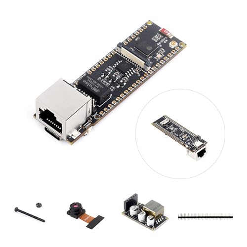 ESP32-S3 ETH Development Board 10/100Mbps RJ45 Ethernet Wi-Fi & Bluetooth Support 240MHz Dual Core Processor Onboard TF Card Slot &Camera Interface with POE Module & Camera Module von iiunius