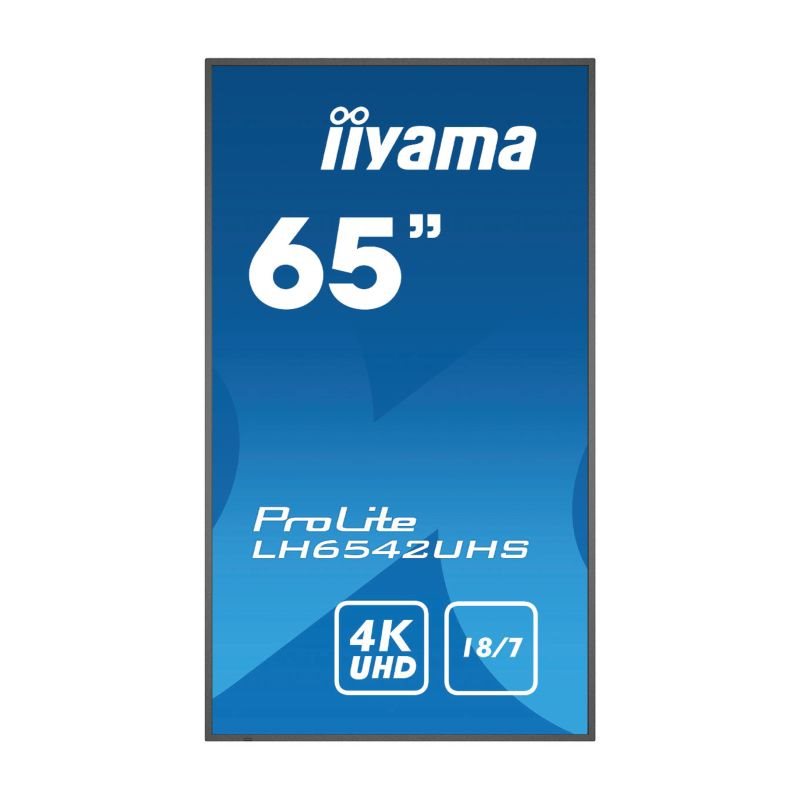 iiyama ProLite LH6542UHS-B3 164cm 64,5Zoll 4K UHD 2160p 3840x2160 von iiyama