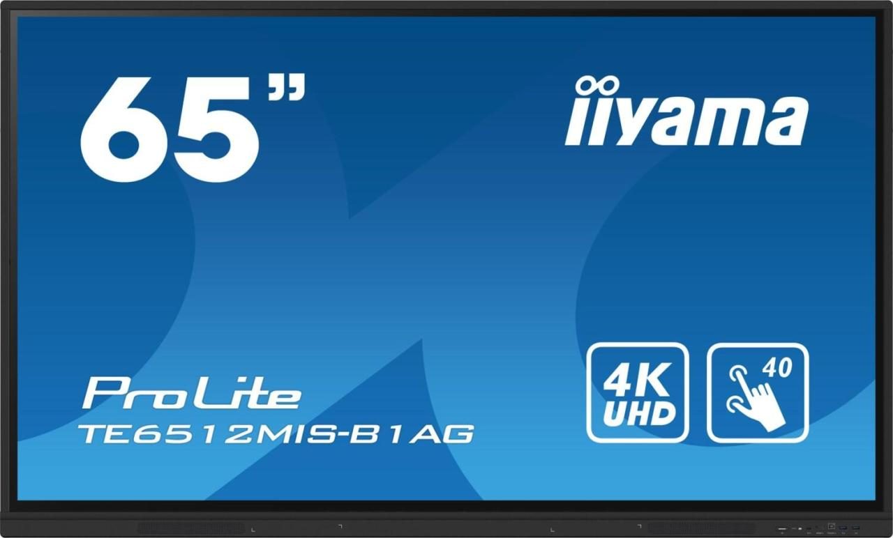 iiyama ProLite TE6512MIS-B1AG Touch Display 163,9 cm (65 Zoll) von iiyama