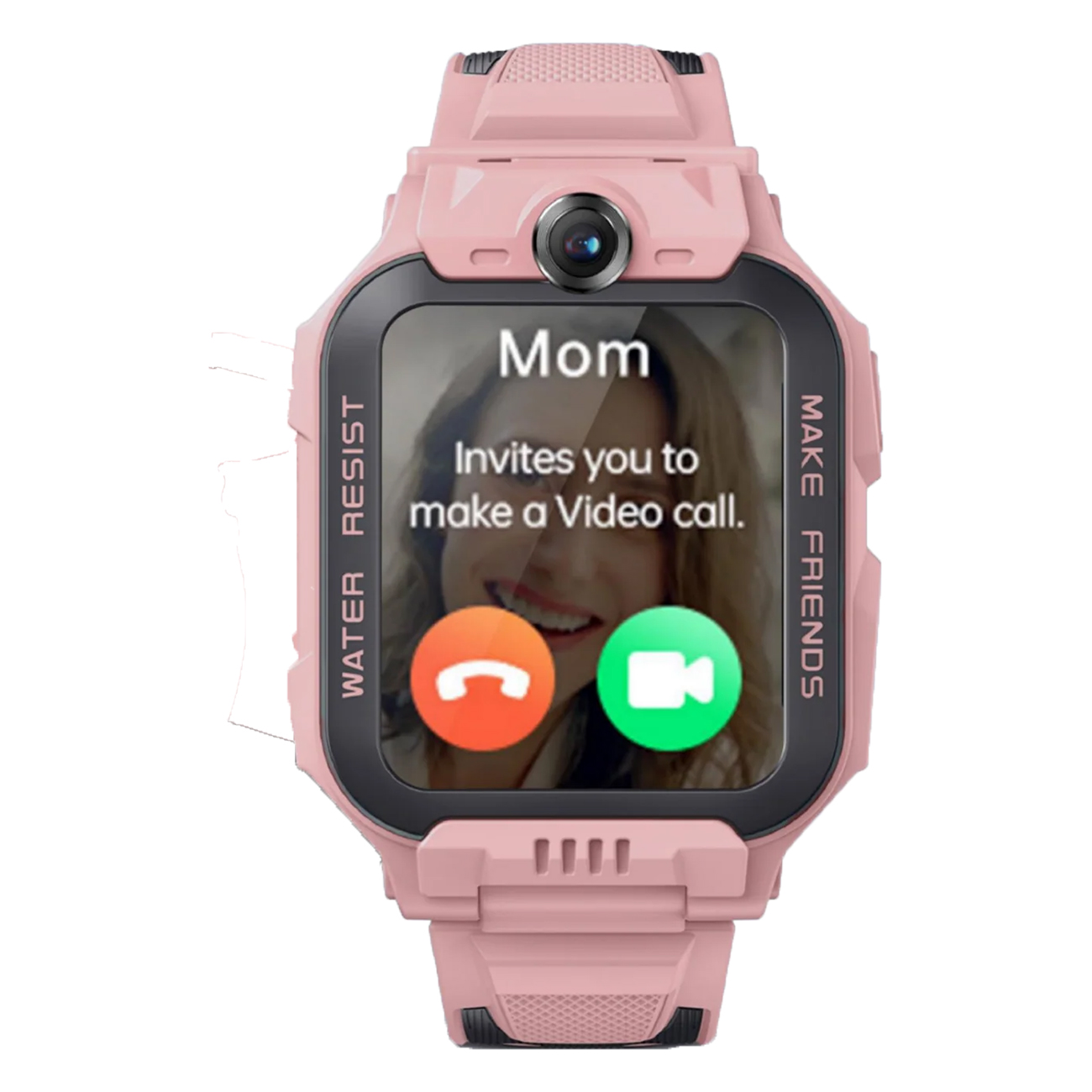 imoo Watch Z7 Pink | Kindersmartwatch | Video- und Sprachanrufe | IPX8 | Unterrichtsmodus | Sportmodus | Android; IOS | Video- und Sprachanrufe von imoo