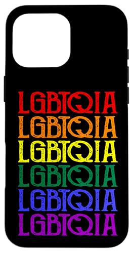 Hülle für iPhone 16 Pro Max LGBTQIA Regenbogen lesbisch schwul bisexuell trans pride von incurablehippie