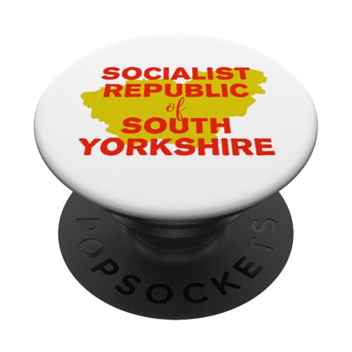 Sozialistische Republik South Yorkshire Sheffield Linke PopSockets Klebender PopGrip von incurablehippie