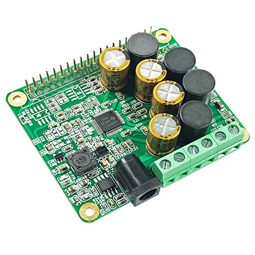 RPI HiFi AMP HAT TAS5713 Amplifier Audio Module 25W Class-D Power Sound Card Expansion Board for Raspberry Pi 4 3 B+ Pi Zero Nichicon Capacitor von innomaker