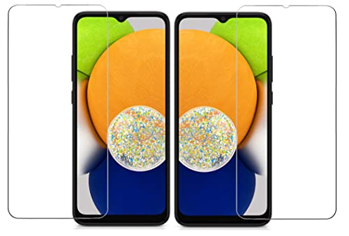 ino 2x Schutzglas kompatibel mit Samsung Galaxy A03 A02s Panzerfolie Displayschutzglas Harte Schutzfolie Schutz Glasfolie Displayglas 9H von ino