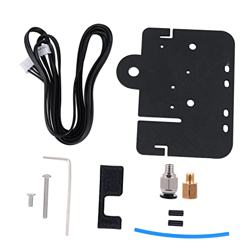 iplusmile 2st Druck Extruder Alternativer Bausatz Filmband Cover-kit 3d Drucker Zubehör Auto Einstiegsleiste 3d-drucker-kit Automatik-bausatz Dual-kit Teile Aluminiumoxid Black von iplusmile