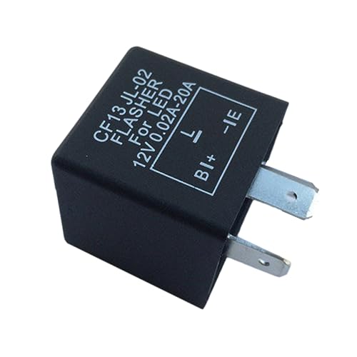 iplusmile 3 Pin Blinker Relay CF13 JL02 Unverstellbar Für Auto Hyper Flash Blinker Für Signallichter Auto Zubehör Hochwertiger Flasher von iplusmile