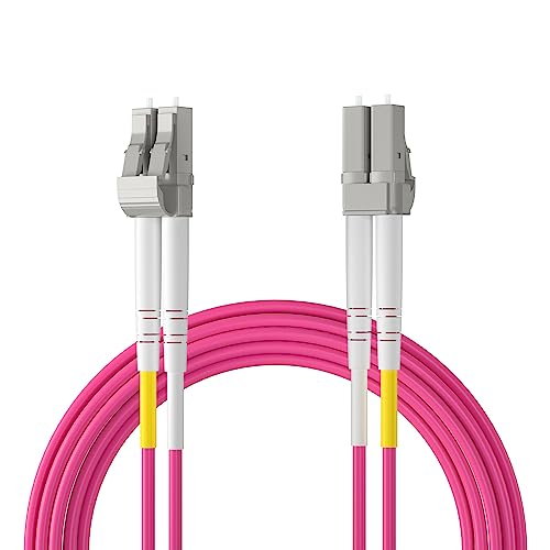 ipolex LC zu LC Glasfaser Patchkabel Multimode, 10/40Gb OM4 Glasfaserkabel, Duplex 50/125μm Glasfaser Internet Kabel, LSZH Glasfaser Jumper für MMF SFP/SFP+ Transceiver, 50 Meter, 1-Pack. ipolex LC zu LC Glasfaser Patchkabel Multimode, 10/40Gb OM4 Glasfaserkabel, Duplex 50/125μm Glasfaser Internet Kabel, LSZH Glasfaser Jumper für MMF SFP/SFP+ Transceiver, 50 Meter, 1-Pack. von ipolex