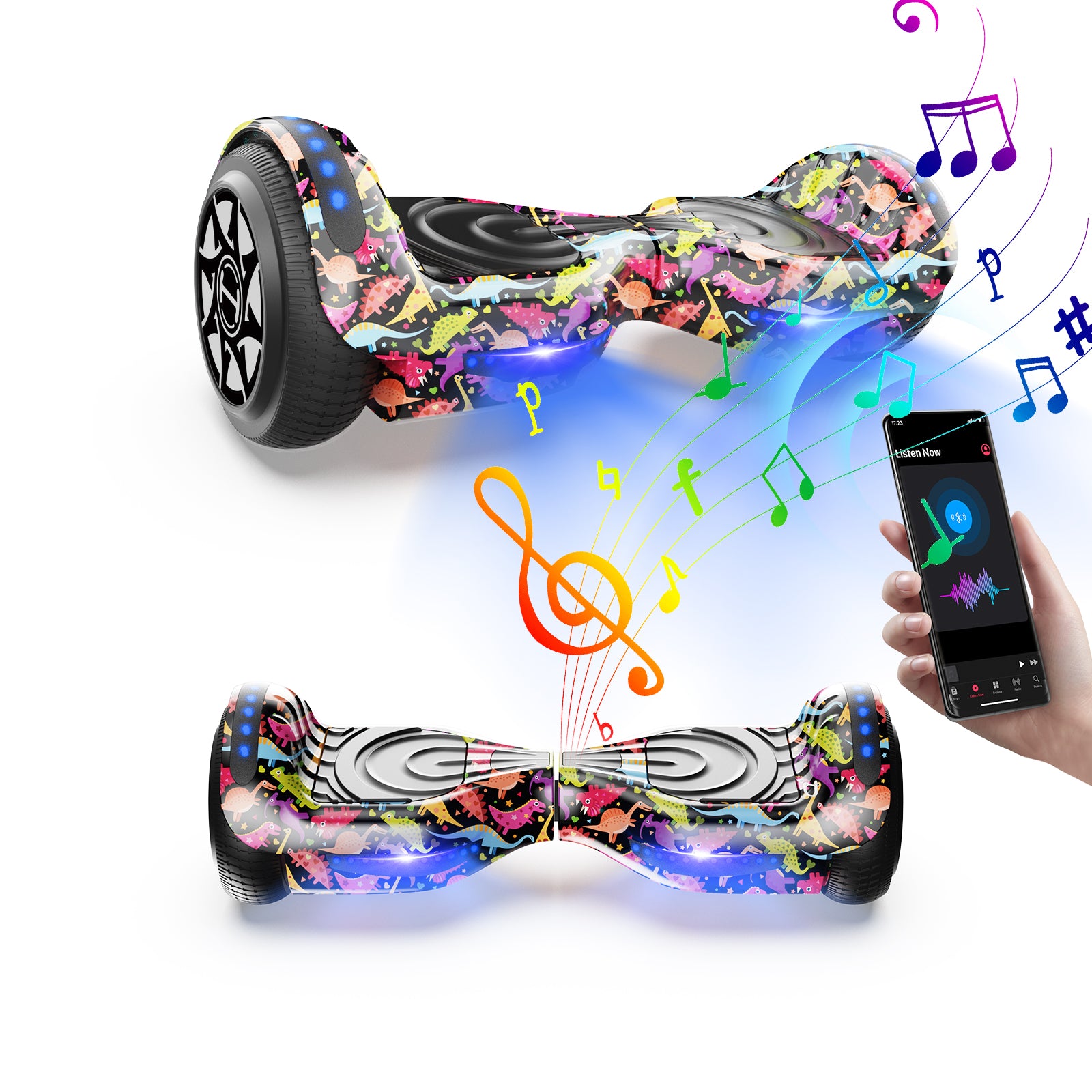 iHoverboard H1 Bluetooth Hoverboard 6.5" von iscooterglobalde