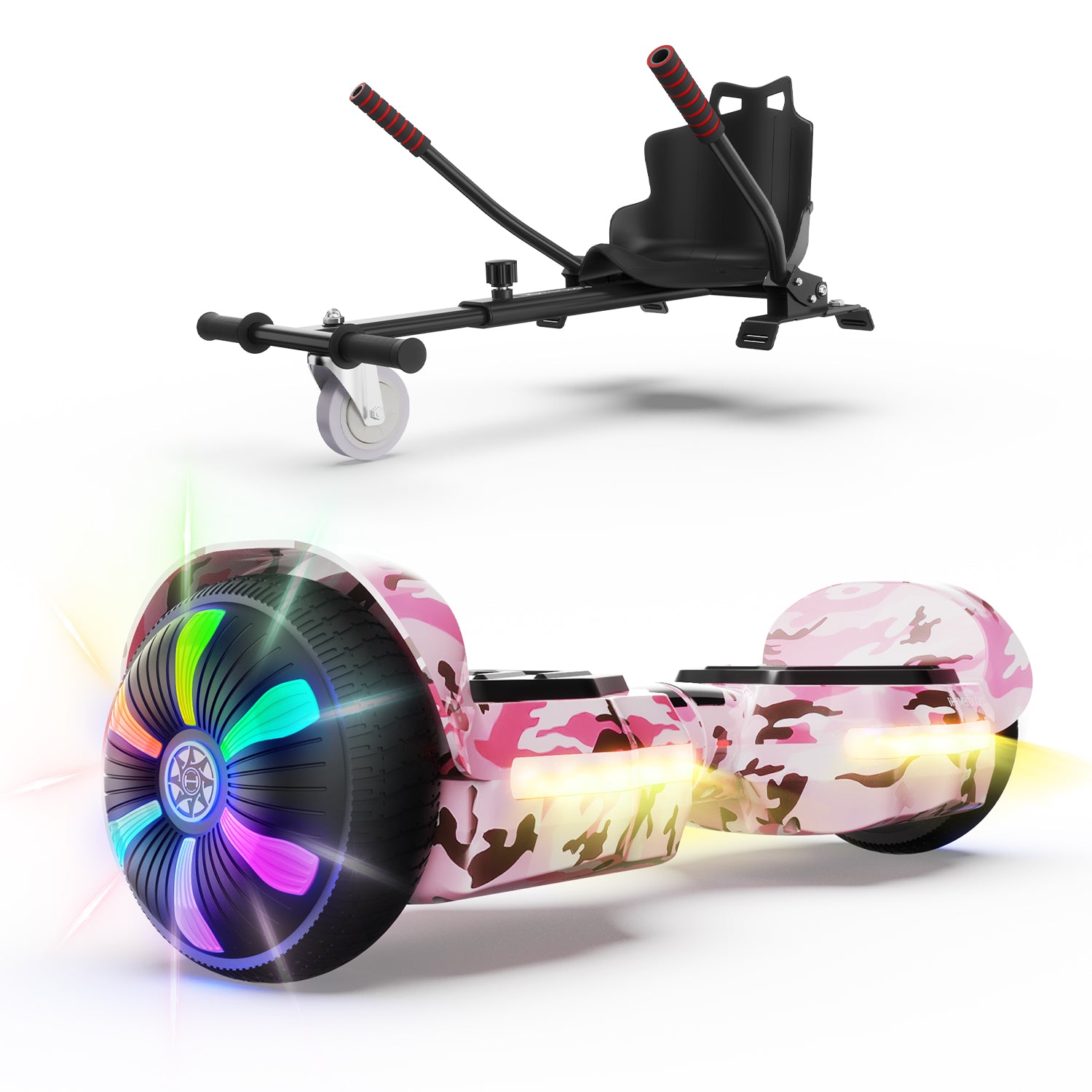 iHoverboard H4 Gelbes Bluetooth-Hoverboard 6.5" von iscooterglobalde