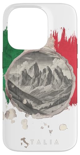 Hülle für iPhone 14 Pro Dolomiten Südtirol Italienische Ferien Vintage Retro von italiAilati - viaggiare in Italia da nord a sud