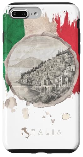 Hülle für iPhone 7 Plus/8 Plus Taormina Sizilien italienische Ferien Reisen Vintage Retro von italiAilati - viaggiare in Italia da nord a sud