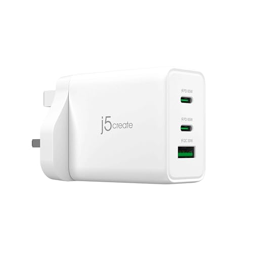 J5Create 65 W GaN USB-C® 3-Port Ladegerät von j5create