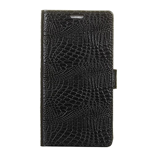 jbTec Handy Hülle Case Kroko kompatibel mit Huawei Mate 10 Pro - Krokodil Handyhülle Schutzhülle Phone, Farbe:Schwarz von jbTec