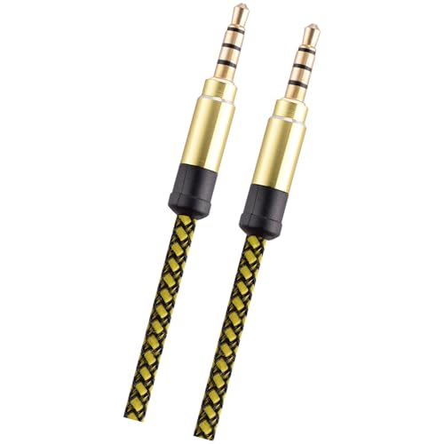 jdstty 3,5-mm-Stereo-Stecker auf Stecker, Stereo-Ausgangskabel, Kopfhörer-Charm, Schock-Datensynchronisation, 3,5-mm-Soundkabel von jdstty