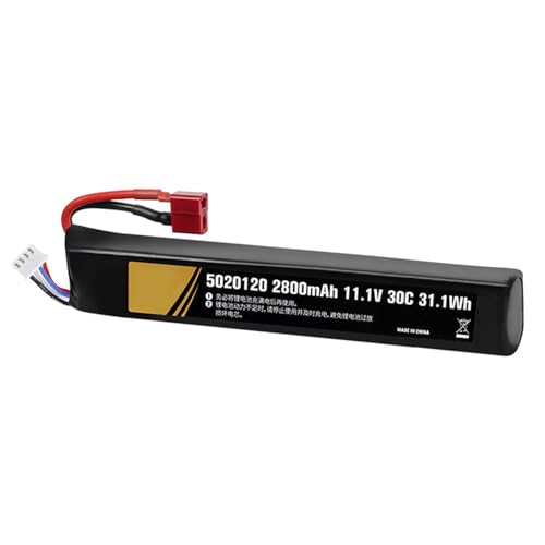 jdstty 3S 11,1 V Akku 2800 mAh 30 C für ferngesteuerte Hubschrauber, Quadcopter, Drohnen, wiederaufladbarer Akku von jdstty