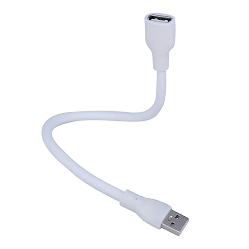 jdstty Haltbarkeit USB Verlängerungskabel USB Lichtkabel Weicher Metallschlauchdraht USB Beleuchtungskabel Ersatz 29 Cm Langes Kabel von jdstty