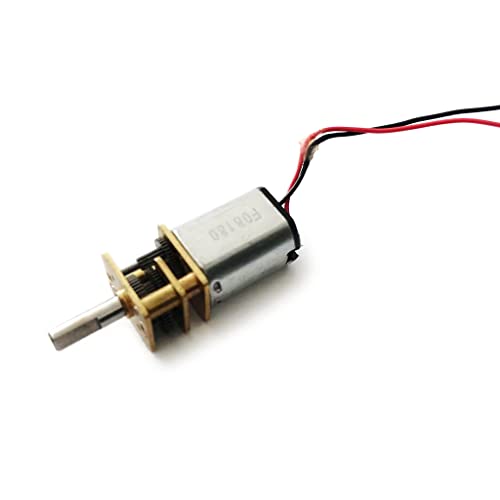 jdstty Mikromotor Low Speed N20 Getriebe Reduzierstück Roboter Motor Reduktion Zahnrad mit Vollmetall 6V 48 von jdstty