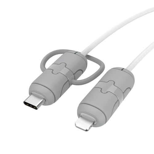 jdstty USB-C-Kabelschutz, USB-Kabelschutz, Lade-CartoonData-Leitungsschutz, Kabel-Organizer von jdstty