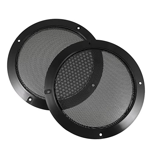 jojofuny 2 STK Audio-Dekorations Netzwerk Subwoofer-Netze Abdeckung des Lautsprechergitters Subwoofer Schutzgitter Auto Lautsprecher Zubehör Auto zubehör Ersatzlautsprechernetze Plastik von jojofuny