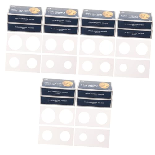 jojofuny 3 Sätze Münz-büroklammer Beschützer Halter Für Sammler Sammlung Münzfall Schild Ordner Münzversorgung Sammelversorgung Münzorganisator Münzklammer Papier 4boxen*3 jojofuny 3 Sätze Münz-büroklammer Beschützer Halter Für Sammler Sammlung Münzfall Schild Ordner Münzversorgung Sammelversorgung Münzorganisator Münzklammer Papier 4boxen*3 von jojofuny