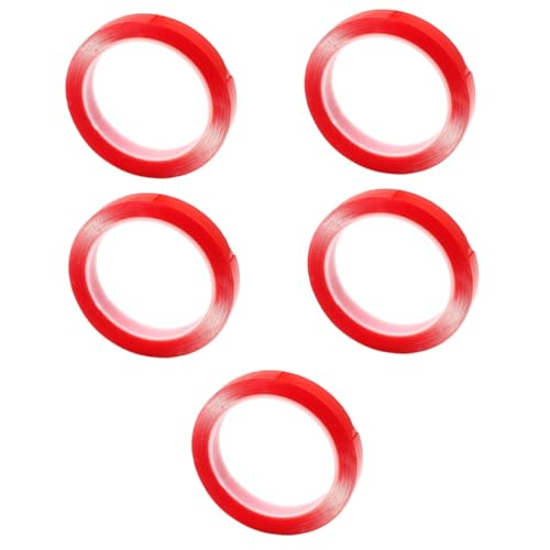 jojofuny 5 Rollen dicker doppelseitiger Aufkleber Dasselbe im Freien doppelseitiges klebeband für stoff schwer drinnen breite Bänder keine spuren aufkleber Acrylsäure rot jojofuny 5 Rollen dicker doppelseitiger Aufkleber Dasselbe im Freien doppelseitiges klebeband für stoff schwer drinnen breite Bänder keine spuren aufkleber Acrylsäure rot von jojofuny