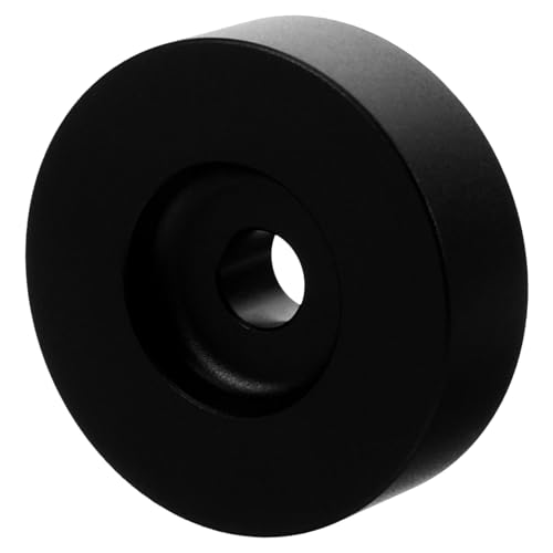 jojofuny 7 Rekordstabilisator Ständer Für Plattenspieler USB Ebene Kabel Vinyl-Player - Direkte Schlüssel Reinigung Von Schallplatten Düse Elektronik Aux Stand Aluminium Black von jojofuny