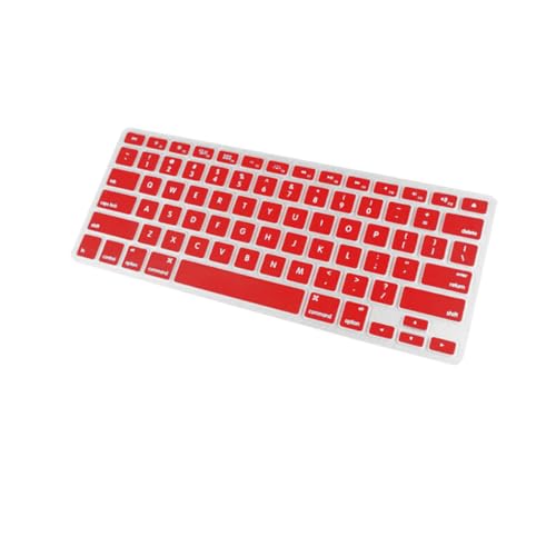 jojofuny Dünne Tastaturabdeckung Für Pro Rote Tastaturschutzfolie Schutzfilm Für Tastatur Staubschutz Für Laptop Tastaturen Keyboard Cover Für Pro von jojofuny