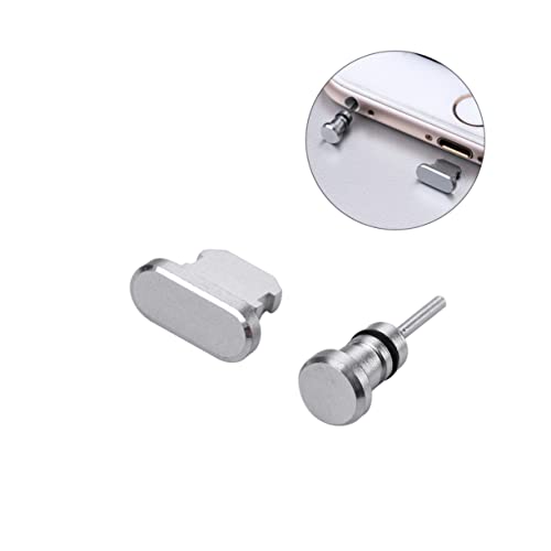 jojofuny Satz Kopfhörer-Klinkenstecker Kopfhöreranschluss Handy stecker Kopfhöreradapter zu Anti-Stecker Stecker für Handy Ladegeräte The Gray The Grey staubschutz Stift Stecker für 6 von jojofuny